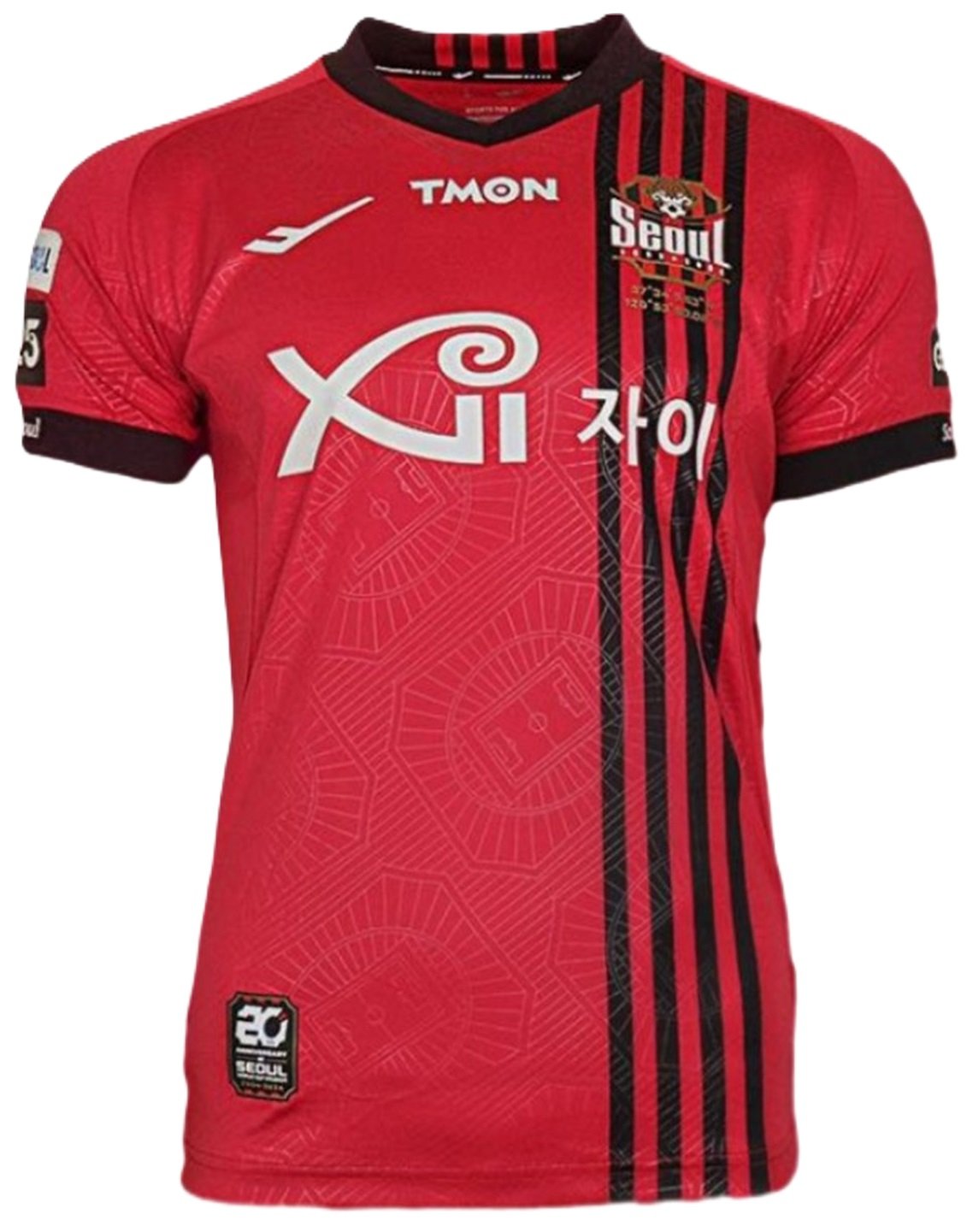 Camisa I FC Seoul 2024 Pro Specs oficial 